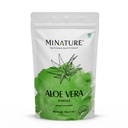 ミネイチャー100%アロエバーパウダー(アロエバーバデニ)100g(3.5oz)|ピュアアロエベラリーフパウダー|皮膚、健康、髪のためのDIY