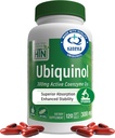 カネカ QH 削減 CoQ-10 として健康 Thru 栄養 Ubiquinol 300mg 120 Softgels | 安定化 - 第 3 回パーティ テスト | 強化されたバイオアベイラビリティ | 心臓血管機能サポート | GMO なし