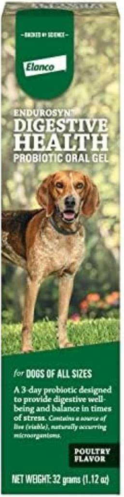 犬のためのEndurosyn Probiotic経口ゲル、32グラム