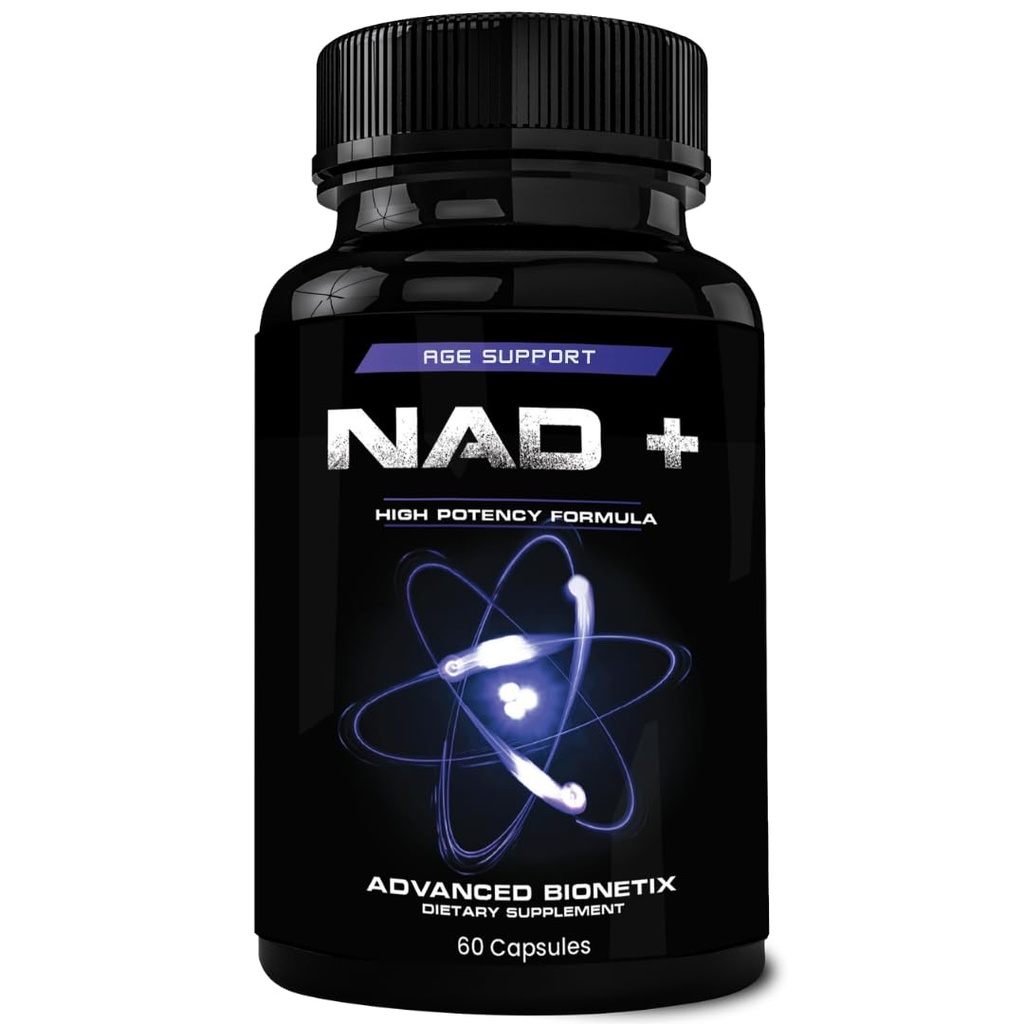 Advanced Bionetix NAD Supplement with Nicotinamide Riboside Plus Resveratrol, Quercetin, Betaine w/RiboYOUNG™ for True Anti Aging