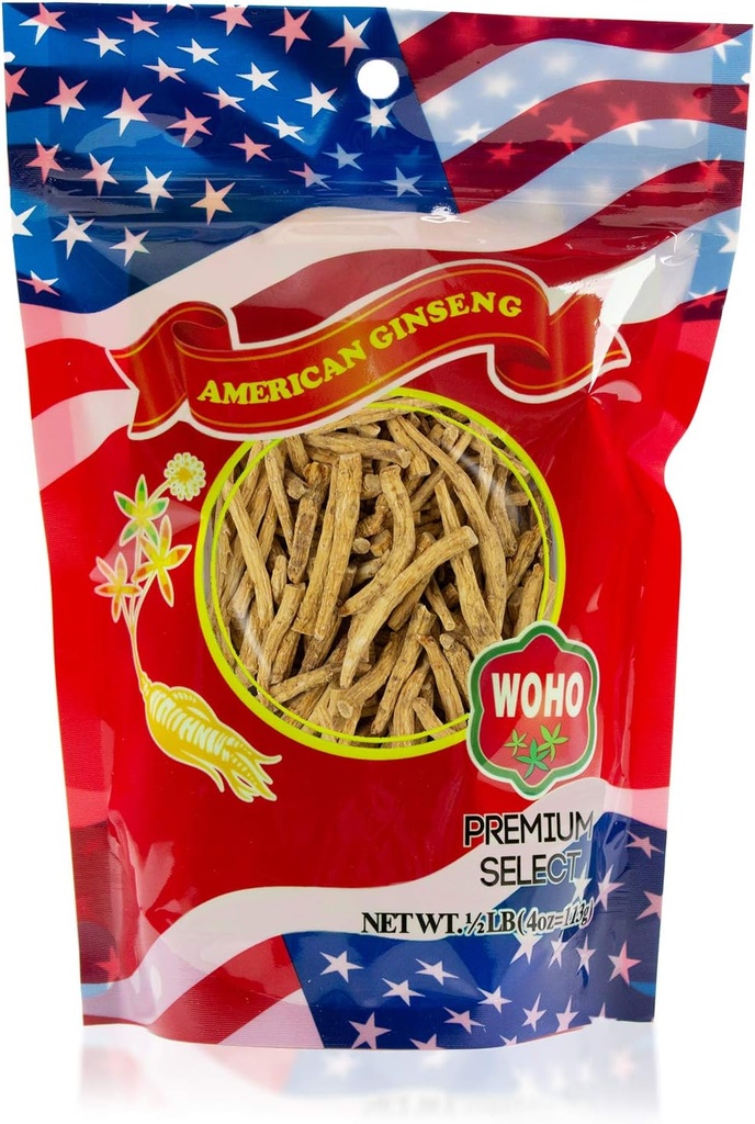 WOHO #124.4 American Ginseng Prong Small 4oz Bag