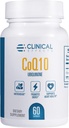 臨床効果CoQ10の補足- Coenzyme Q10 200mg - 30日の供給-中心の健康、認知機能およびエネルギー サポートのためのUbiquinoneの酸化防止の補足- 1のカプセル米国製