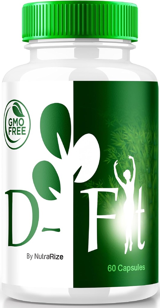 D-Fit Capsules, All Natural D Fit Formula for Health and Fitness, Premium Keto Support to Achieve Body and Fitness Goals, Keto Weight Loss Supplement, DFit Detox Pills Reviews (60 Capsules)