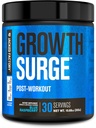 Jacked Factory Growth Surge Creatine Post Workout w/L-Carnitine - Daily Muscle Builder & Recovery Supplement with Creatine Monohydrate, Betaine, L-Carnitine L-Tartrate - 30 Servings, Blue Raspberry