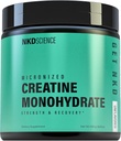 Creatine Monohydrate Third Party Tested 50 Servings micronized creatine for Strength and Recovery - 5g per Serving - unflavored