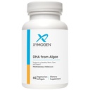 AlgaeのXYMOGEN DHA - DHA Omega-3サプリメント - 脳、目、心+免疫の健康をサポート(60 Softgels)