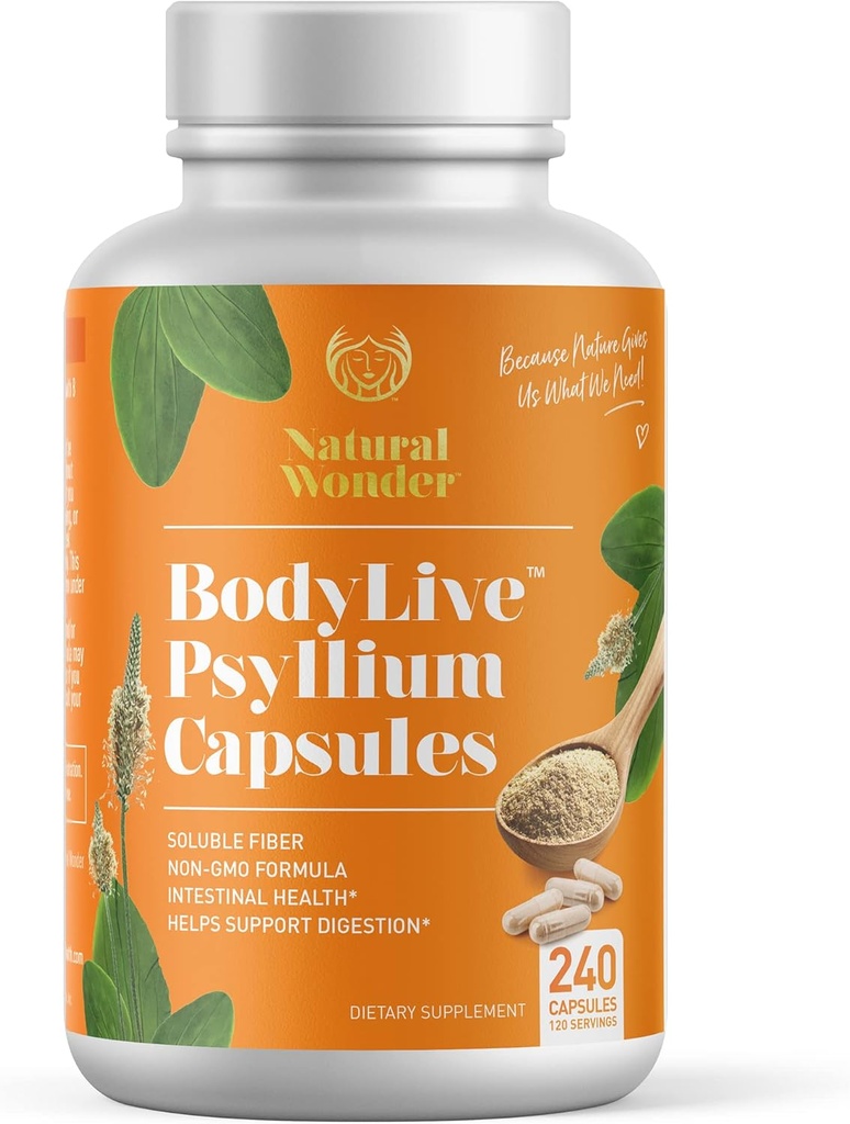 ボディ ライブ エスプレッソのカプセルの非GMO 725mg、240のカプセル(1450mg/serving、120のサービング)の補足 コロンの清潔、規則性、健康な消化、プレバイオティック、乳剤、心の健康のための補足