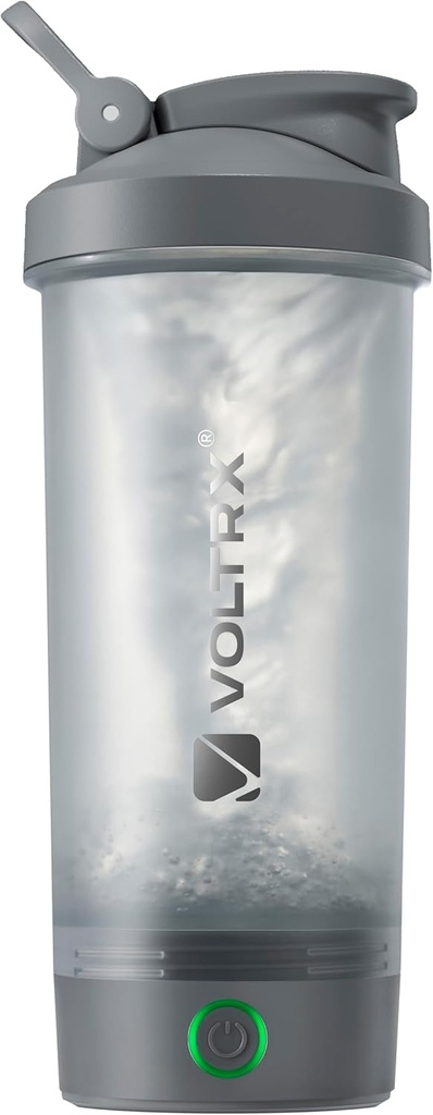 VOLTRXの蛋白質のシェーカーのびん、合併USB Cの再充電可能な電気蛋白質のシェーカーのミキサー、蛋白質の揺れおよび食事の取り替えの揺れのためのシェーカーのコップ、BPAは、24oz放します