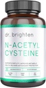 Dr. Brighten N-Acetyl-Cysteine (NAC) — 最適解毒、免疫機能およびPCOSのための強力なグルタチオンの前駆体アミノ酸の補足 — 30カプセル