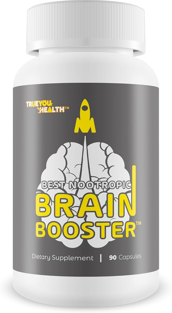Best Nootropic Brain Booster - for Memory, Focus, Concentration, Mental Clarity, & Energy - Support Improved Brain Function, Memory Recall, and Reduced Mental Fatigue - for Men & Women - with Ginkgo