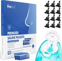 FireAnt 100 Saline Packetsと12 Reusable Saline Pods Refills Setは、Navage Nasal Careと互換性があります。100カウントのソルトパケットのSinus Rinse + 12パックのシリコンソルトパッドはブラックで補充されます