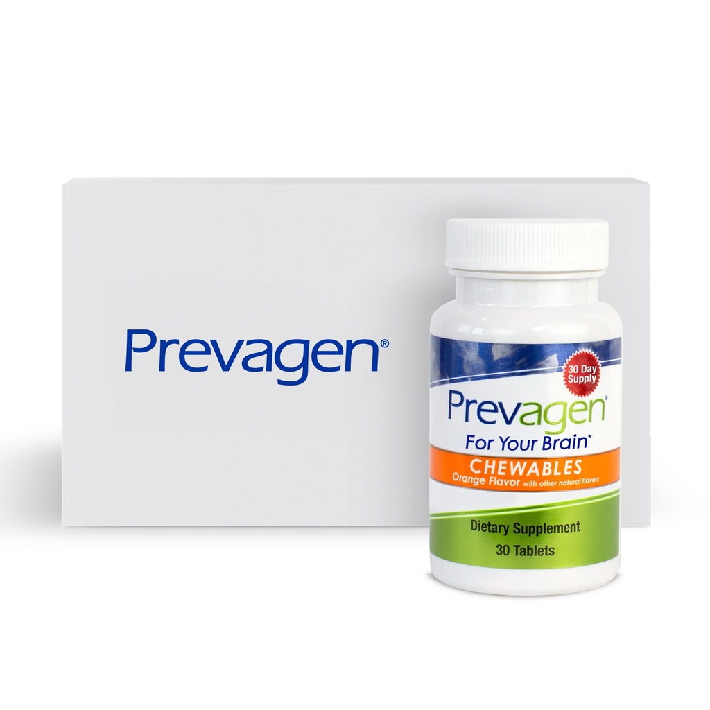 Prevagenの規則的な強さのオレンジChewables - 30のタブレット(1か月の供給) あなたの頭脳のために公式にされる ビタミンD3のApoaequorinの10mg