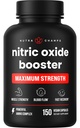 NutraChampsニトリ酸化物サプリメント、L-アルギニン、Lシトルリンマレート、AAKG、パインバーク、グレープシードエキス、余分な強度ニトリク酸化物ブースター、ニトリオキサイドピル、強度、エネルギー、血流