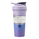 BlenderBottleのスポーツの洗練されたステンレス鋼のシェーカーはワイヤー ウィスク、25-Ounce、Lavender Ombreとびんを絶縁しました–運動選手のための蛋白質の揺れ及び水和し及び適性のEnthusiasts、容易な混合は、握ること容易、飲み物を風邪、ロックできるふた保ちます