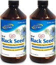 NORTH AMERICAN HERB & SPICE ブラックシードオイル - 16 fl oz, 2 のパック - 消化管 & 免疫サポート - 非GMO - 192 総サービング
