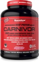 MuscleMeds Carnivor Beef Protein Isolate, 0 Lactose, 0 Sugar, 0 Fat, Halal Certified, Strawberry, 3.9lb, 56 サービング, 3.9lb