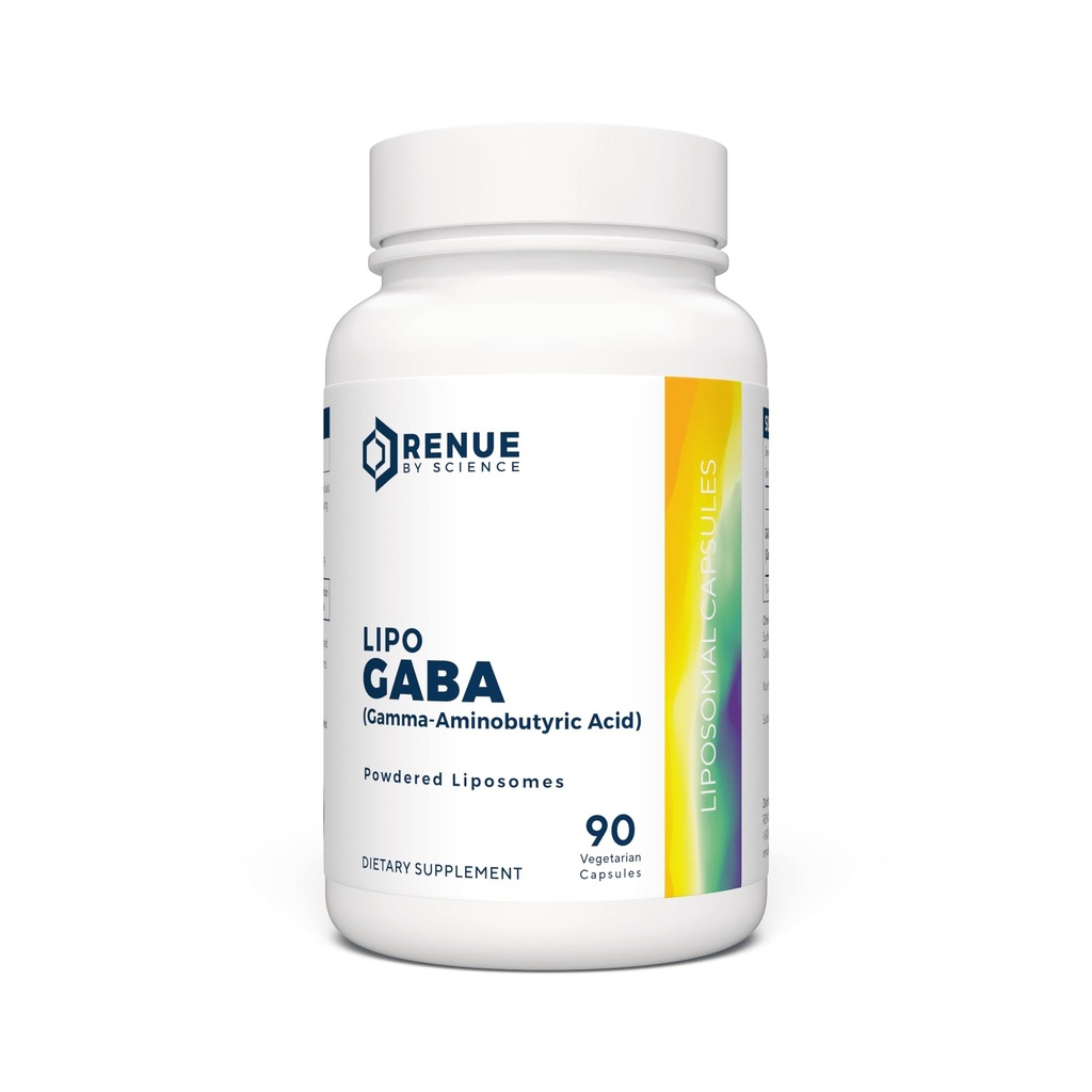 サイエンスGABAによるルヌ | 高強度リポソームGABAサプリメント | 90 GABAカプセル - 300mg ガンマ-アミノ酪酸/サービング | 非GMO | 米国製 サードパーティ製 試験済み