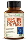 消化酵素 - プロバイオティックマルチ酵素(Enzimas Digestivas) - ユニークなMakzyme-Proフォーミュラと消化器用高度な酵素、腸の動きと栄養素吸収。 60の帽子