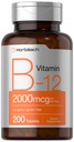 ホッハ B12 ビタミン 2000mcg | 200錠 | ベジタリアンサプリメント | GMO・グルテンフリー対応商品