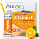Aurora Nutrascience Micro-Pack Liposomal Vitamin C, Immune Support, 1,000 mg Per Serving, Gluten Free, Non-GMO, 30 Single Serve Packets, 21.7 oz