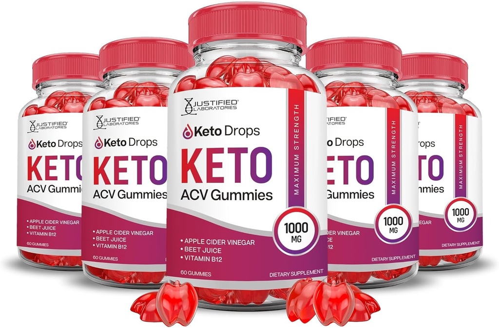 正当な実験室(5のパックのKetoはKeto ACVのグミーの方式1000MG Ketoの低下のKetoのグミーのAppleのサイダーのVinegarをPomegranateのビート ジュースの粉B12のビーガン非GMO 300のGummysとフォーミュレートしました