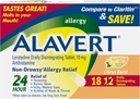 Alavertアレルギー24時間の救助、Citrusのバーストの味、口頭でアレルギーのタブレット、非眠気のAntihistamine、Loratadine 10mg、18の計算の崩壊