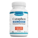 健康な循環サポートのためのEuroMedica Curaphenの余分強さ-クルクミン及びボスウェリアの補足-接合箇所、筋肉健康及びendorphinの生産を支えるTurmericの補足- 120のタブレット