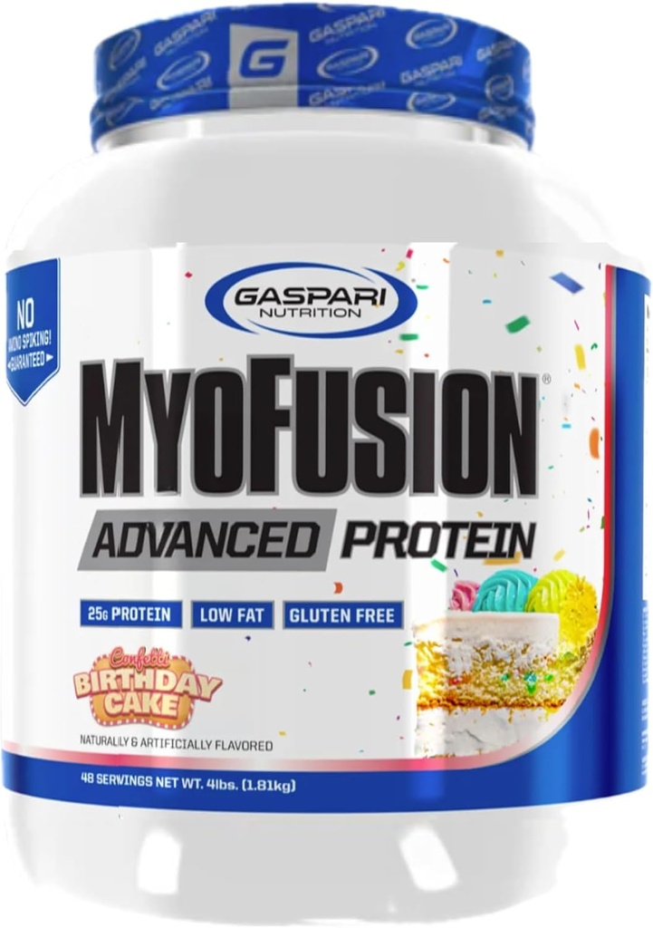 消化管の栄養物のMyofusionの高度蛋白質、Whey蛋白質、カゼイン蛋白質および隔離蛋白質、低脂肪およびグルテンフリーの蛋白質のブレンド(4ポンド)