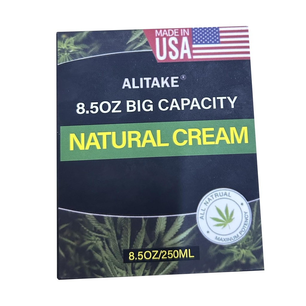 8.5 oz 自然なクリーム、大きい容量-すべての自然な方式-すぐに吸収します