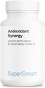 Supersmart - AntiOxidant Synergy - Tumeric Curcumin & Alpha Lipoic acid   非GMO&グルテンフリー - 60 ベジタリアンカプセル