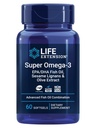 ライフエクステンションスーパーオメガ-3 EPA / DHAフィッシュオイル、セサメリガンズ&オリーブエキス - 心臓の健康、脳の健康、炎症の健康サポート、コレステロールの健康サポート、グルテンフリー、非GMO、60 Softgels
