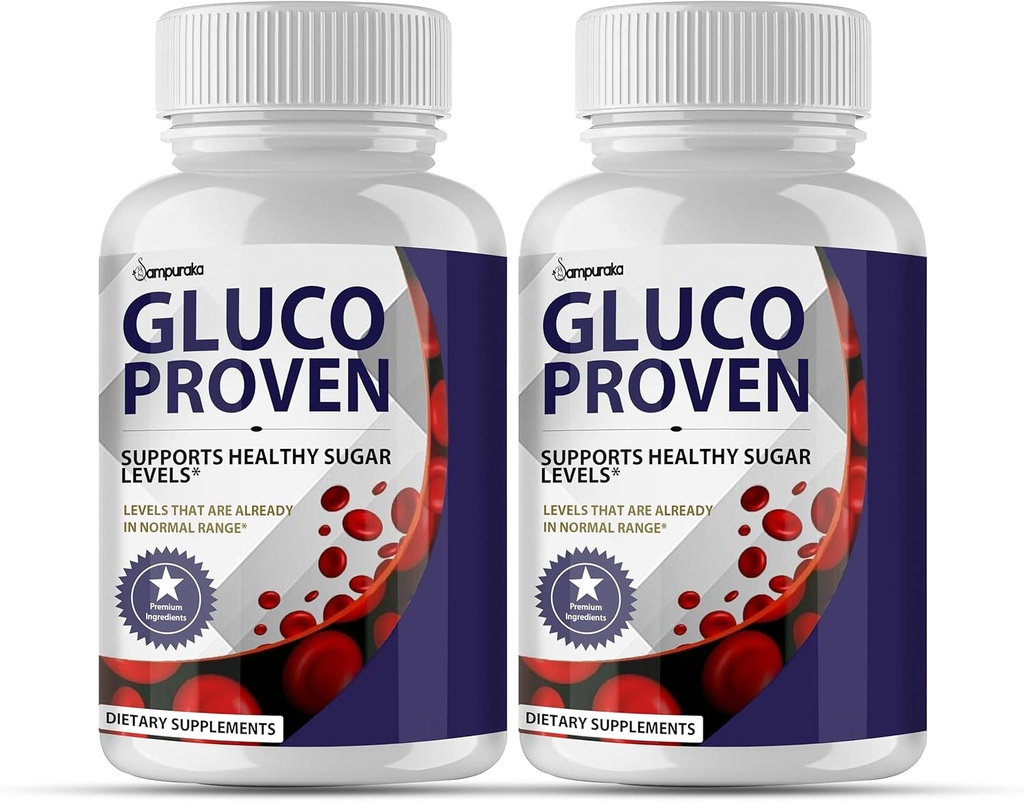 Gluco の Proven の高度の方式の補足 2 のパック 60 日の供給