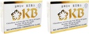 2箱のロット KB Glutathione Kyusoku Bihaku合計 60カプセルグルタナックと60カプセルローズヒップスキンライトニングホワイトニング