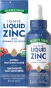 自然の真理イオン液亜鉛サプリメント | 2 fl oz | 有機性グリセリンと | USDA オーガニック | ヴィーガン・非GMO・グルテンフリー