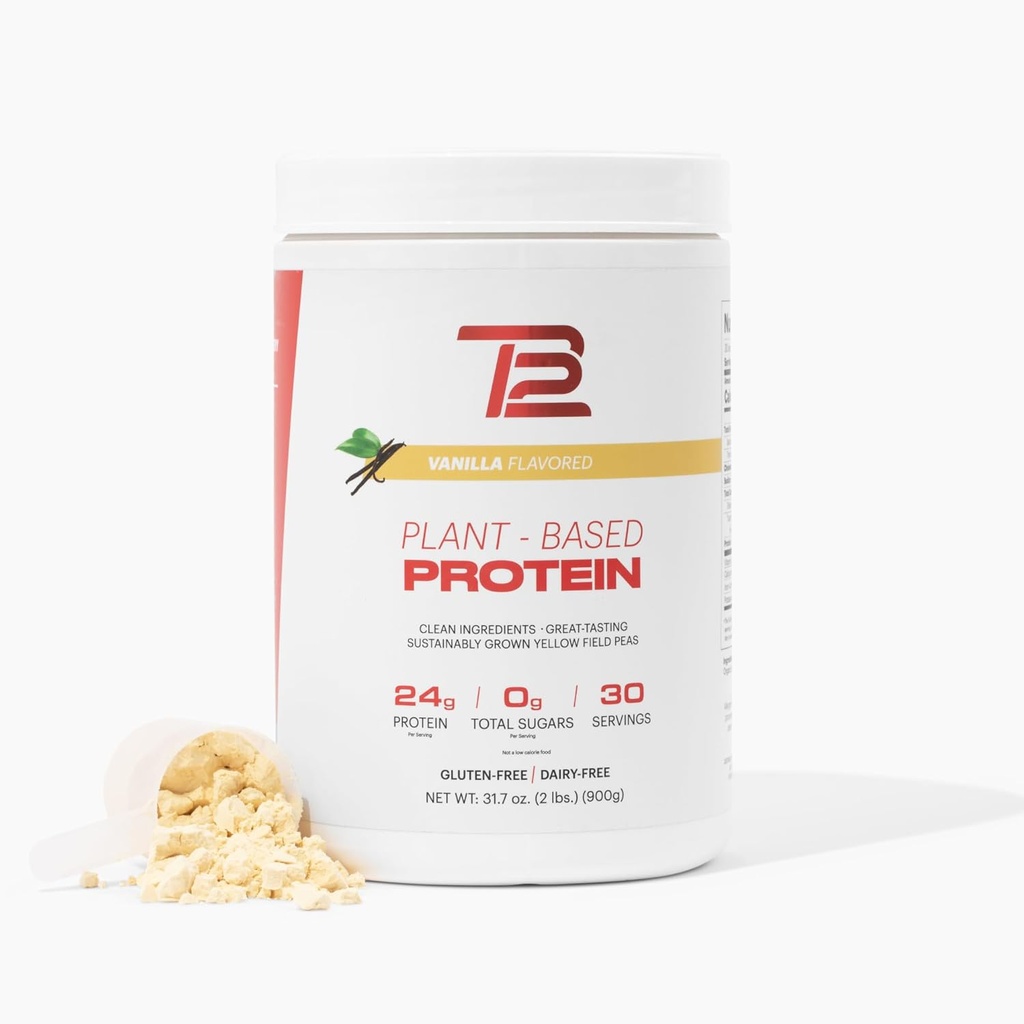 TB12植物は、Tom Brady、ビーガンペアプロテイン、24g、低砂糖、低炭水化物、非GMO、食事の交換、ケトフレンドリー、パレオ、砂糖無料、バニラフレーバー(30サービング/2.12lbs)によってタンパク質パウダーを基づかせていました。
