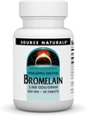 源のNaturals、Inc.のBromelain 500mg 2000GDU 30のタブレット