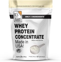 It's Just! - 100% Whey Protein Concentrate, Made in USA, Premium WPC-80, Natural Vanilla Flavor (1.25 Pound, /Vanilla)
