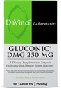 DAVINCI Labs Gluconic DMG 250mg - サポート免疫システム、筋肉機能、心の健康及び頭脳の健康 - 90のChewableタブレット(90のサービング)を助けて下さい