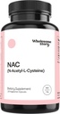 全体ストーリー NAC サプリメント N アセチル Cysteine 600 mg | 肝・肺・肥育サポート | 120 カプセル | 120 サービング サプライ