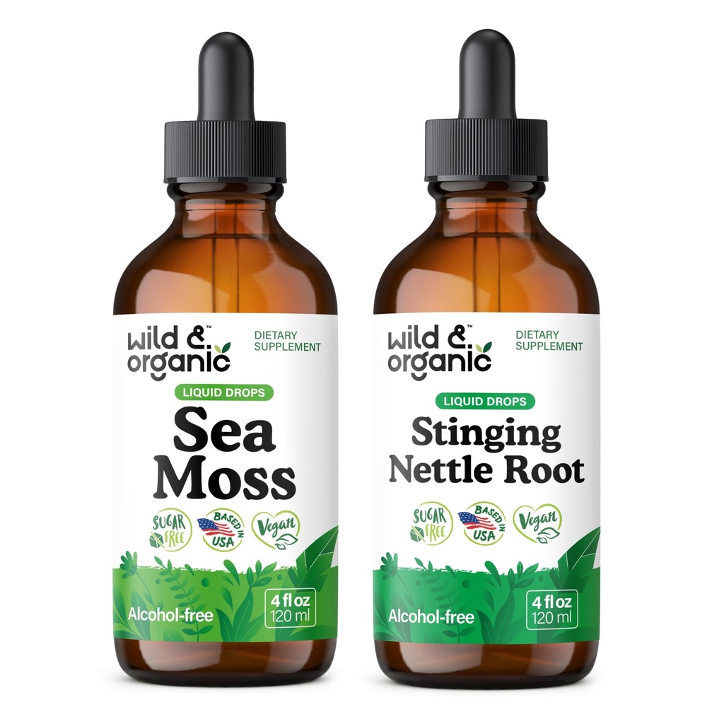 ワイルド&オーガニックシーモーズ シンチャー 4 fl oz & スティング イラク ルート チンチャー 4 fl oz