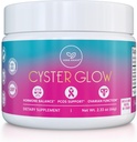 Cyster Glow Premium Myo-Inositol と D-Chiro Inositol パウダー PCOS 女性のためのサプリメント -Ideal 40:1 比率ホルモンバランス、豊饒、健康な卵巣機能 -ビタミン B8-30 日の供給