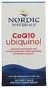 Nordic Naturals Nordic CoQ10 Ubiquinol - 60ミニソフトジェル - 100 mg Coenzyme Q10(CoQ10)Ubiquinol - 心臓と脳の健康、細胞エネルギー生産、抗酸化サポート - 非GMO - 60のサービング