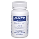 純粋なカプセル封入Hyaluronic酸 - 皮膚の水分補給、関節潤滑と関節の健康* - 効果的な吸収 - グルテンフリーグルテンフリー - ビーガン&非GMO - 60カプセル