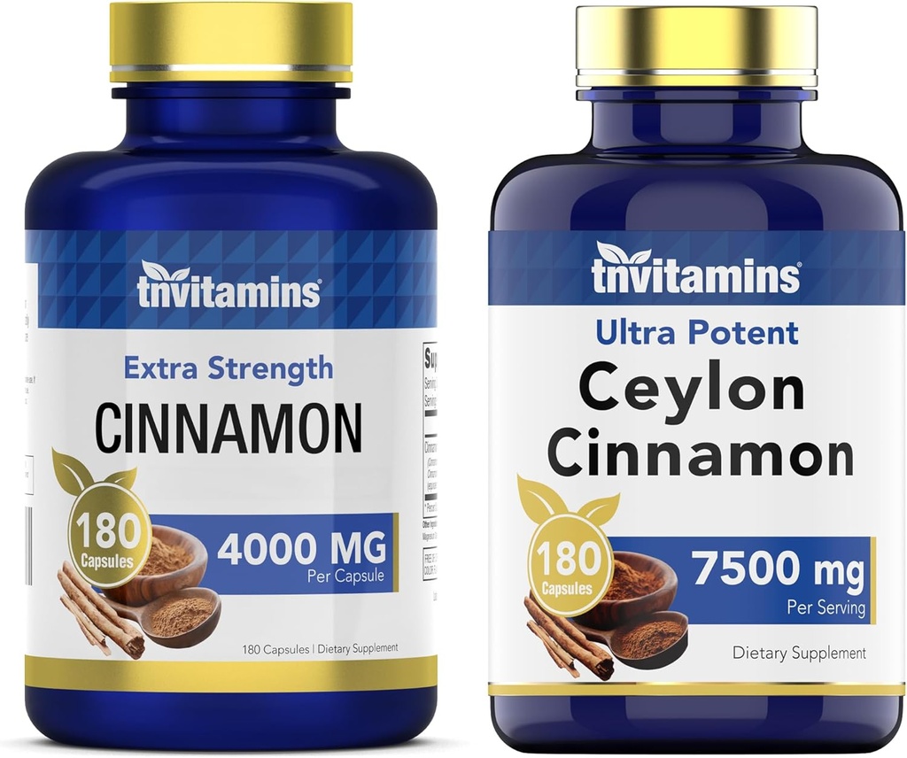 tnvitaminsシナモンコンプレックスとセイロンシナモン