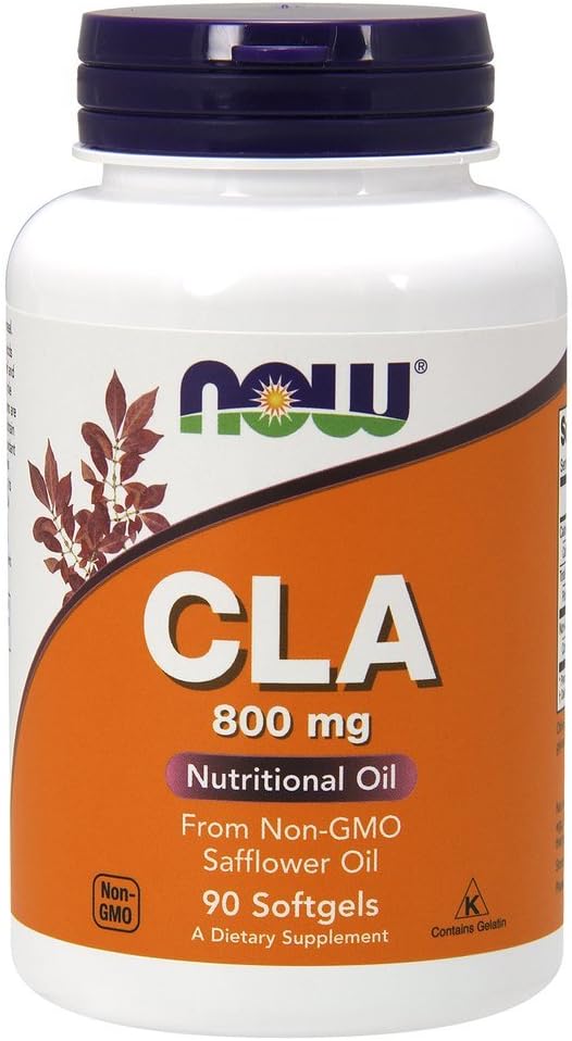 NOW Foods CLA, 800 mg, 90 Softgels