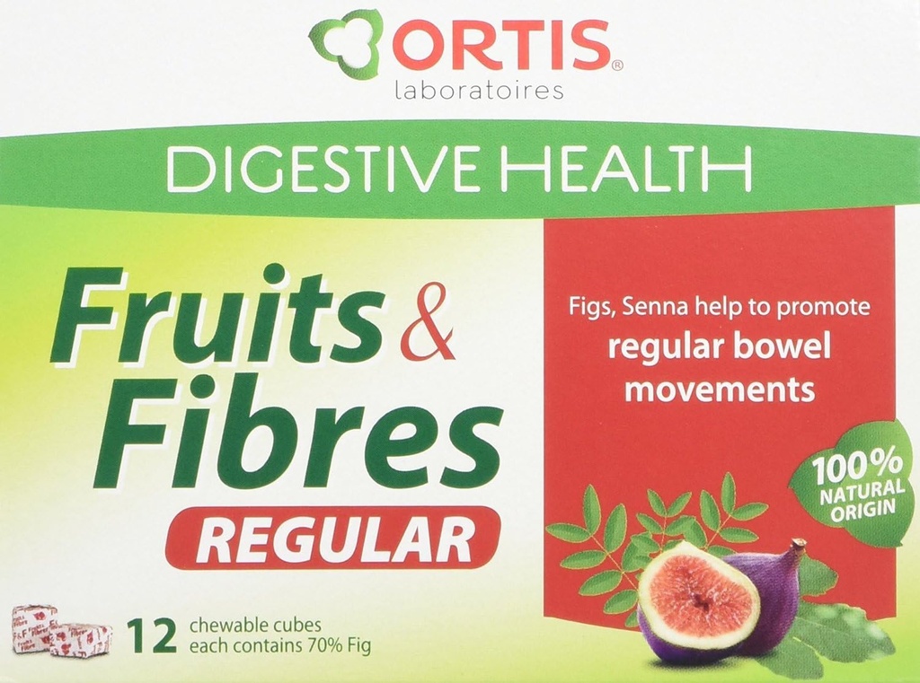 Ortisのフルーツ及び繊維の立方体12のフルーツの立方体