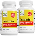 テリー自然にCuraminの余分強さ-健康な循環サポートのためのクルクミン及びボスウェリア-接合箇所、筋肉健康及びendorphinの生産を支えるTurmericの補足- 30のタブレット(パッケージ2)