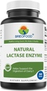Brieofood Lactase Enzyme Pills - 3000 FCC ALU - 360 Tablets - 360 Servings - Non-GMO, Gluten Free