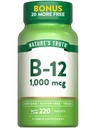 自然の真理ビタミンB12錠 | 1000 mcg | 220カウント | 完全菜食主義者、非GMO&グルテンフリーサプリメント