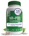 健康スロー栄養 NAD+ アクティベーター | PQQ付きNR | 300mg ニコチンアミドリボシド + 20mg PQQQ | ミトコンドリアマキシマイザー | 非GMO | 60個入り